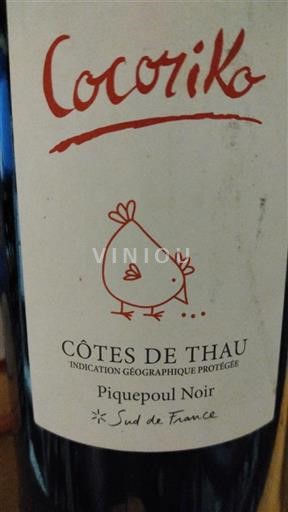 Languedoc ja Roussillon Thau Rannikon Viinit Cocoriko 2020