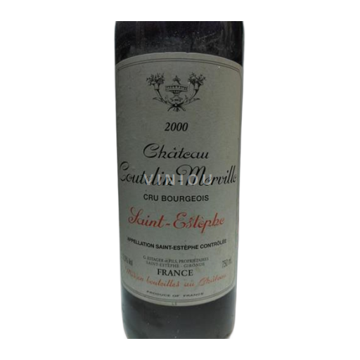 Burdeos Saint-Estèphe Cru Bourgeois Château Coutelin-Merville 2000