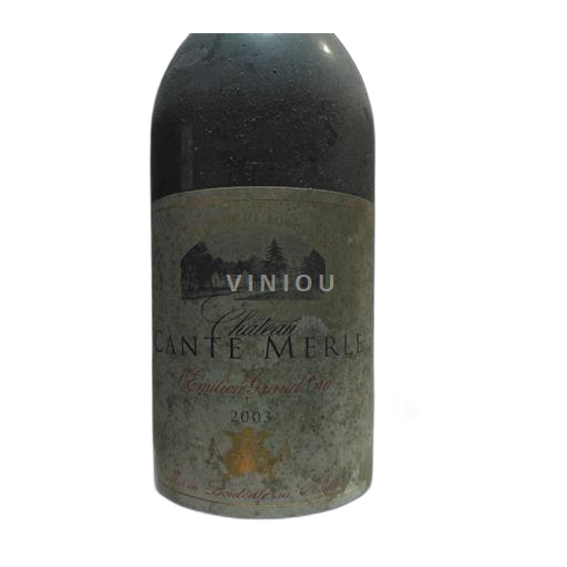 Bordeaux Saint-Émilion Grand Cru Grand Cru Château Cantemerle 2003