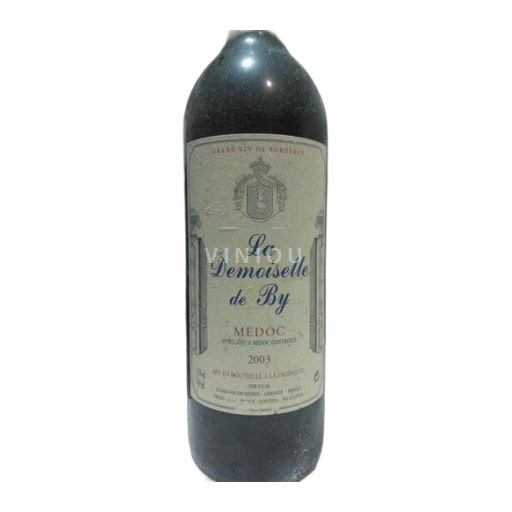 Bordeaux Médoc La demoiselle de By 2003
