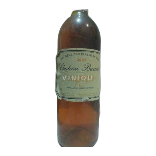 Bordeaux Barsac Grand Cru Château Broustet 2002