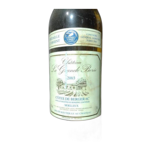 Sudoeste Côtes de Bergerac Château La Grande Borie 2003