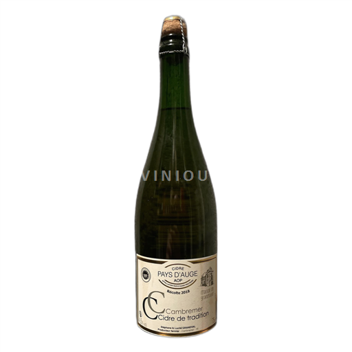 Normandië Cider uit Normandië Manoir de Grandouet Cidre de tradition 2018