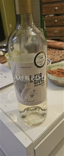 Sydvestfrankrig Côtes de Gascogne Alain Brumont Fleur de Givre Ikke årgangsbestemt