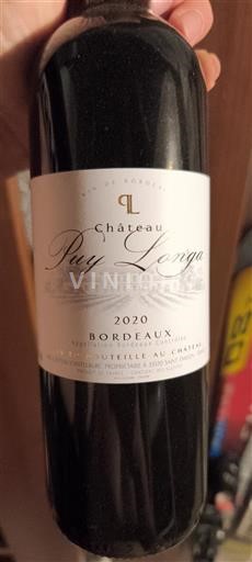 Bordeaux Château Puy Longa 2020