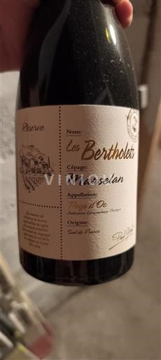 Languedoc in Roussillon Pays d'Oc Les Bertholets Réserve Neleten.