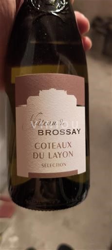 Loiredalen Coteaux-du-Layon Château Brossay Sélection Icke årgångsbetecknad