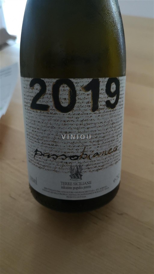 Sicily Passobianco 2019