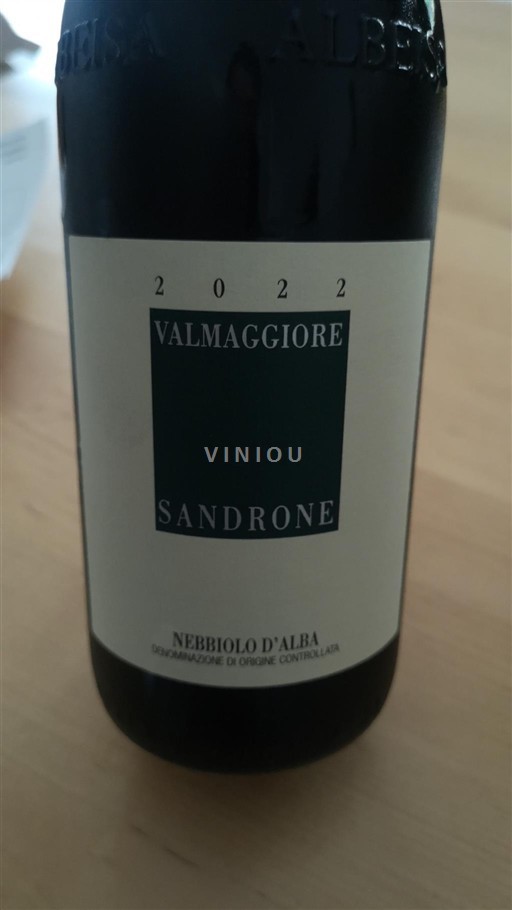 Piemonte Nebbiolo d'Alba Sandrone Valmaggiore 2022