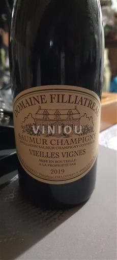 Dolina Loare Сомир-шампини Domaine Filliatreau Vieilles Vignes 2019