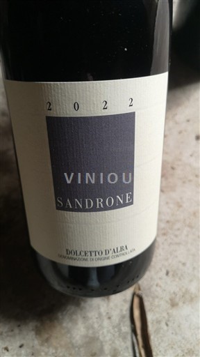 Piedmont Wines Dolcetto d'Alba Sandrone 2022