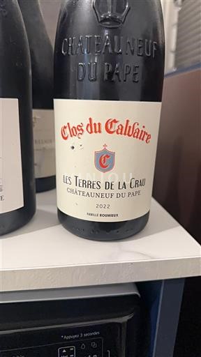 Valle del Ródano Châteauneuf-du-Pape. Clos du Calvaire Les Terres de la Crau 2022