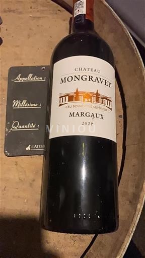 Bordeaux Margaux Cru Bourgeois Supérieur Château Mongravey 2021