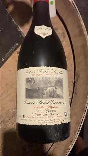 Rhônen laakso Côtes-du-rhône Clos Val Seille Saint Georges 2011
