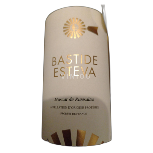 Sydväst Sudvästra Frankrike Bastide Esteva Muscat de rivesaltes 2018