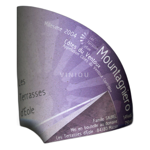 Rhônen laakso Ventoux Terrasses Eole Aguieloun 2010