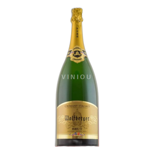 Alsace Alsace-kuohuviini Wolfberger Brut carton jaune Ei vuosikertaa