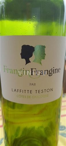 South West Côtes de Gascogne Château Laffitte-Teston Frangin Frangine 2023