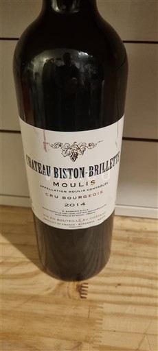 Bordeaux Moulis-en-Médoc Château Biston-Brillette 2014