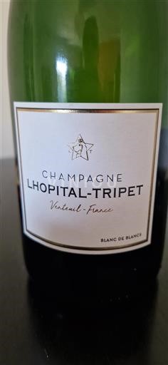 Champagne Sâm-panh Lhopital-Tripet Blanc de Blancs Không niên vụ