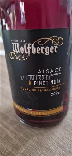 Alsácia Wolfberger du Prince Hugo 2024
