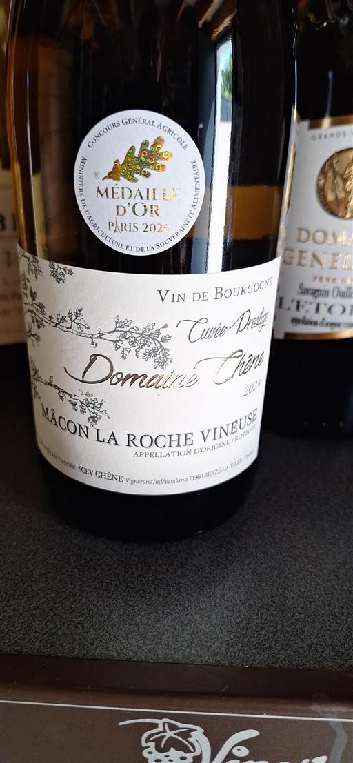 Burgundi Mâcon ja Mâcon-kylät Domaine Chêne Prestige 2024