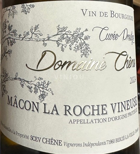Borgonha Mâcon e mâcon-villages Domaine Chêne Prestige 2024