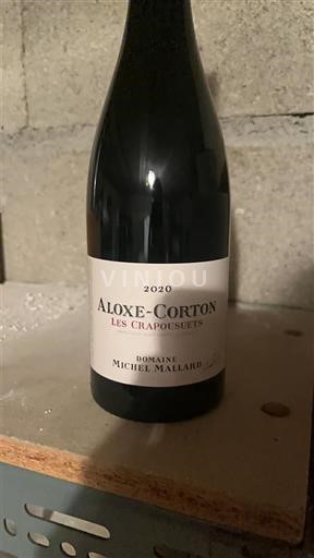 Burgundija Aloxe-Corton Domaine Michel Mallard Les Crapousuets 2020