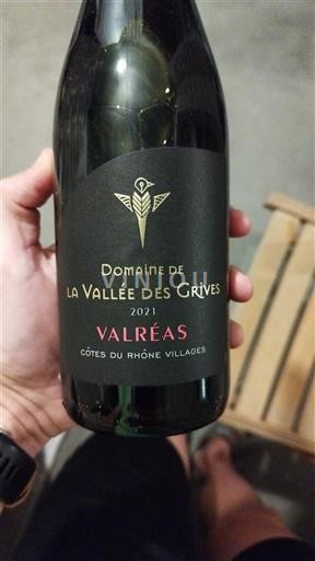 Rhônevallei Côtes-du-rhône-villages Domaine La Vallée des Grives 2021