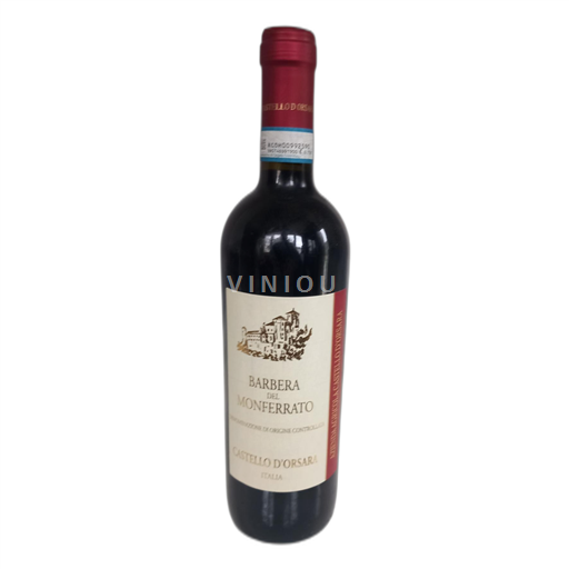Piamonte Barbera del Monferrato Castello d'Orsara 2022