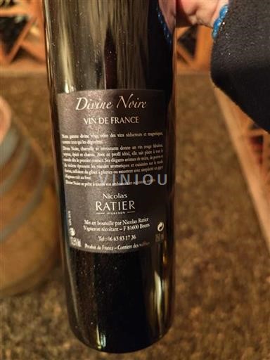 Zuidwest-Frankrijk Niet gespecificeerd Nicolas Ratier Divine Noire 2022