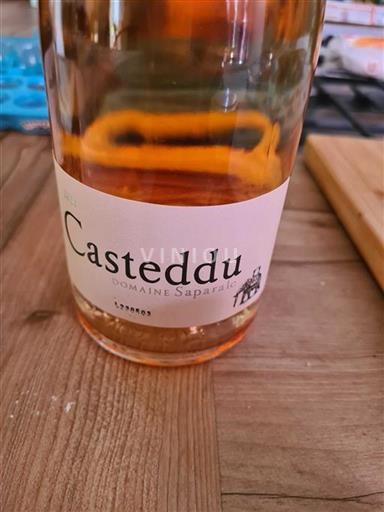 Corse Không được chỉ định Domaine Saparale Casteddu 2022