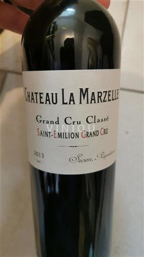 Bordeaux Saint-Émilion Grand Cru Grand Cru Château La Marzelle 2013