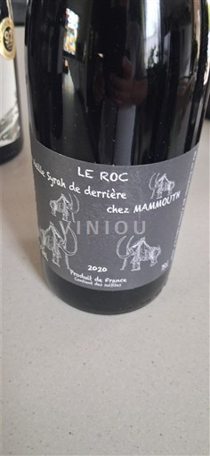 Sud-Ovest Fronton Domaine Le Roc La vieille Syrah de derrière chez Mammouth 2020