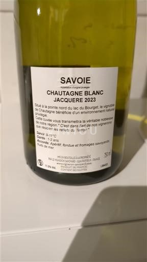 Savoie en Bugey Savoie (wijn van) Cave de Chautagne Chautagne Blanc Jacquère 2023