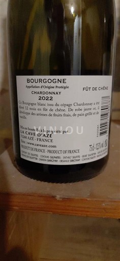 Burgundy La Cave Azé Fût de chêne 2022