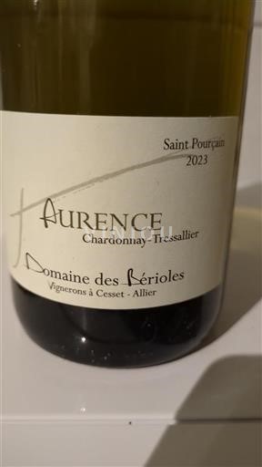 Loire Valley Saint-Pourçain Domaine Des Bérioles Laurence 2023