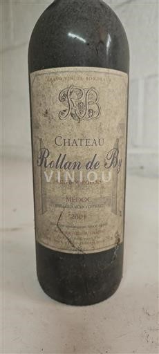 Bordeaux Médoc Cru Bourgeois Château Rollan de By 2001