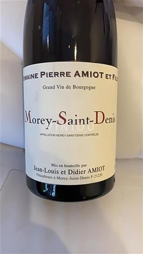Burgundi Morey-Saint-Denis Grand Cru Domaine Pierre Amiot et Fils 2015