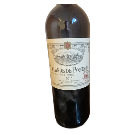 Bordeaux Lalande-de-Pomerol Maison Bouey 2015