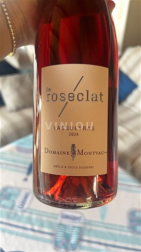 Rhône-dalen Vacqueyras Domaine Montvac Le Roseclat 2024