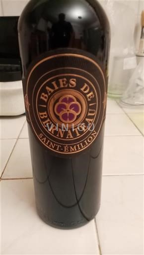 Bordeaux Saint-Émilion Baies de Bernateau 2018