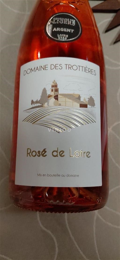 Loiredalen Rosé de Loire Domaine Des Trottières Rosé de Loire 2024
