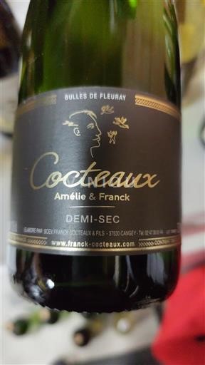 Loirevallei Vouvray Cocteaux Bulles de Fleuray Niet-geïntegreerd