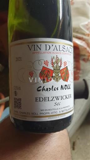 Elsass Charles noll Edelzwicker 2021