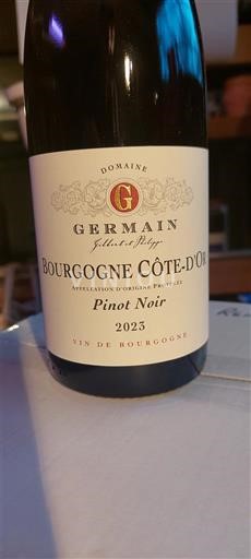 Burgundy Burgundy Côte d'Or Domaine Germain 2023