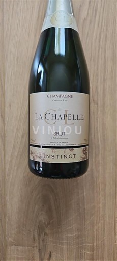 Champagne Šampanské La Chapelle Premier Cru Neročník
