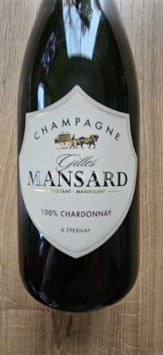 Champagne Gilles Mansard 100% Chardonnay Non-Vintage