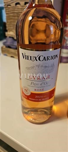 Languedoc và Roussillon Vùng đất Oc Vieux Carion Syrah 2024