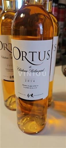 Sydväst Monbazillac Château Bélingard Ortus 2014